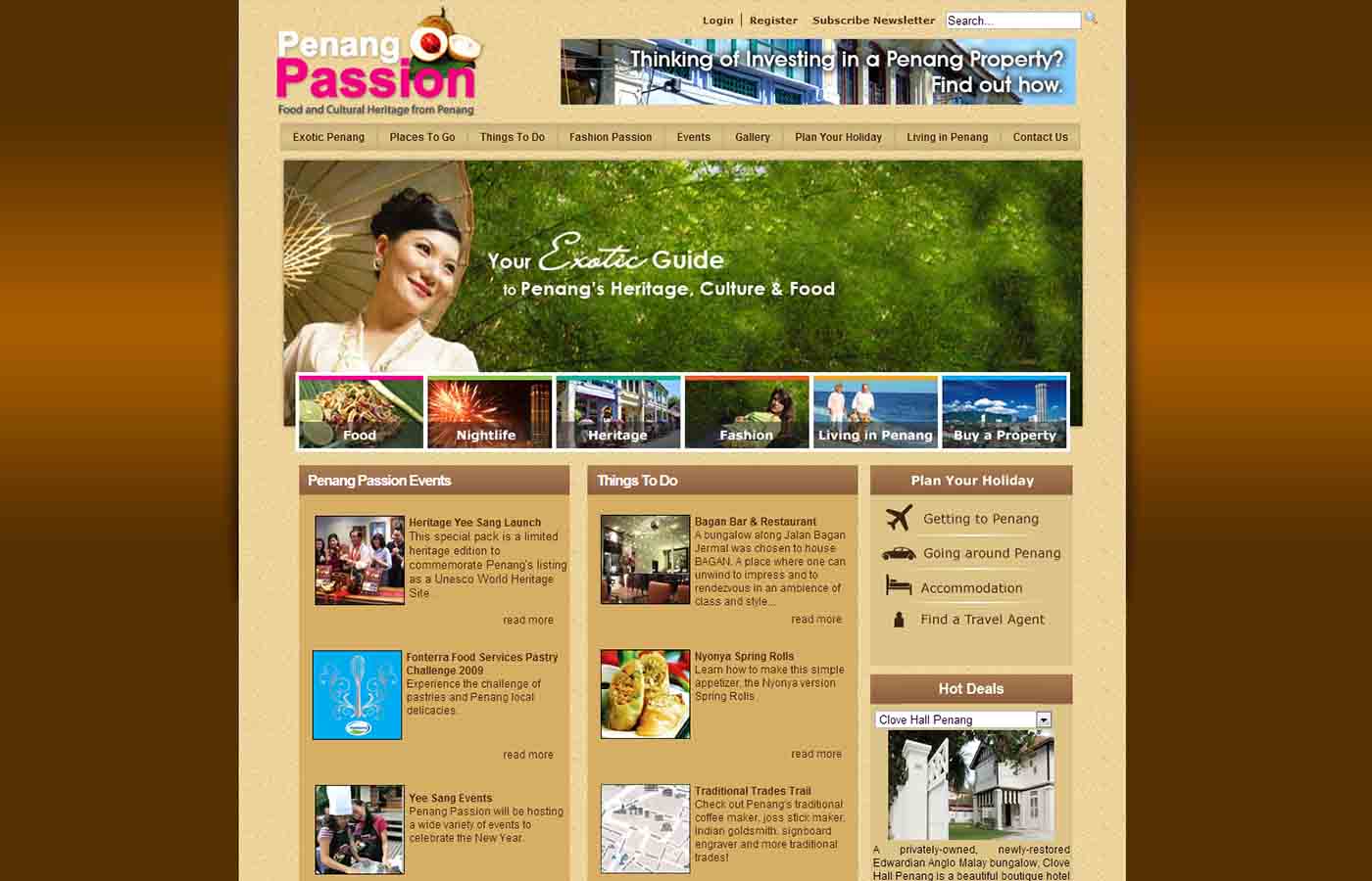 penang passion website
